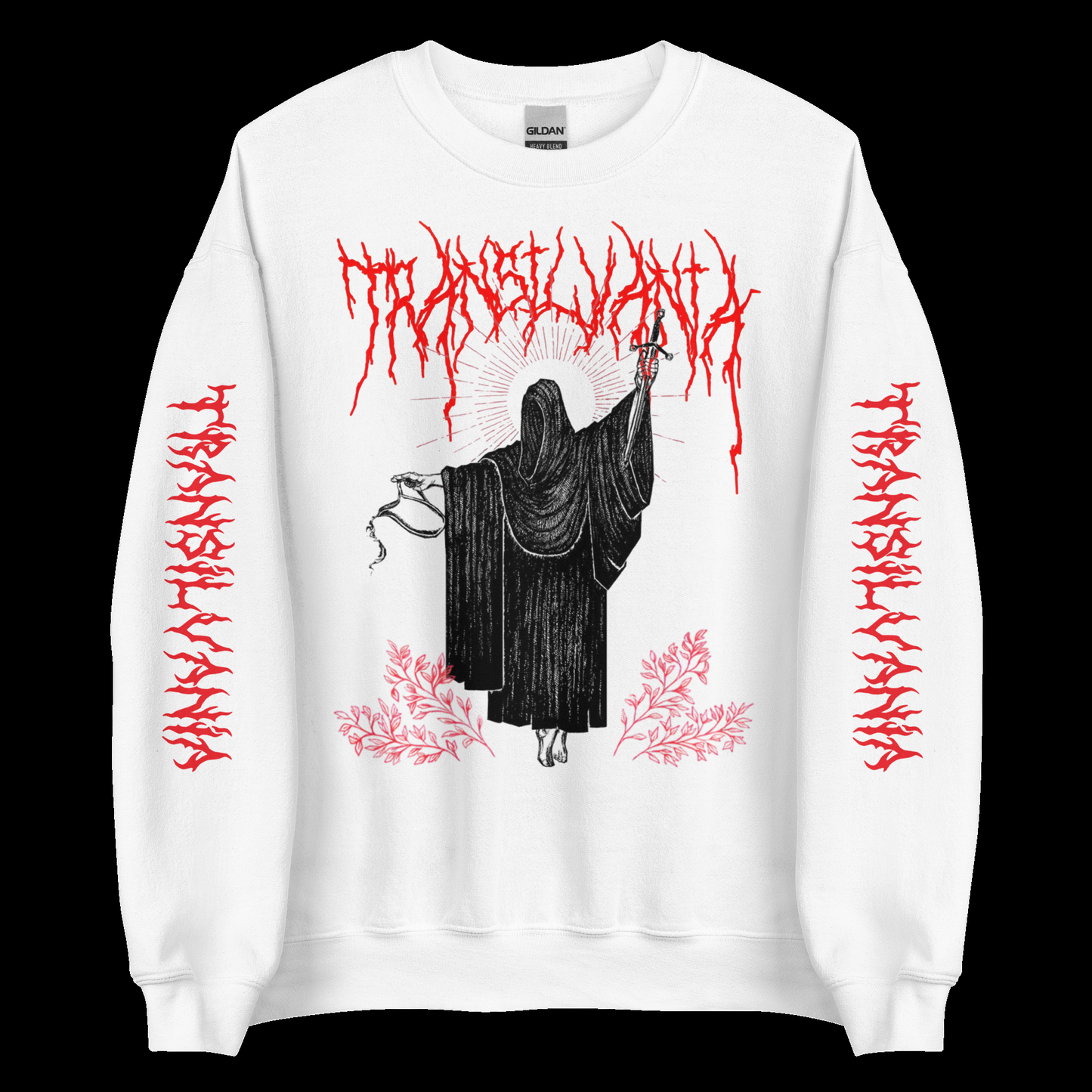 Grim Shadow Sweatshirt – Gothic Metal Style for Dark Souls