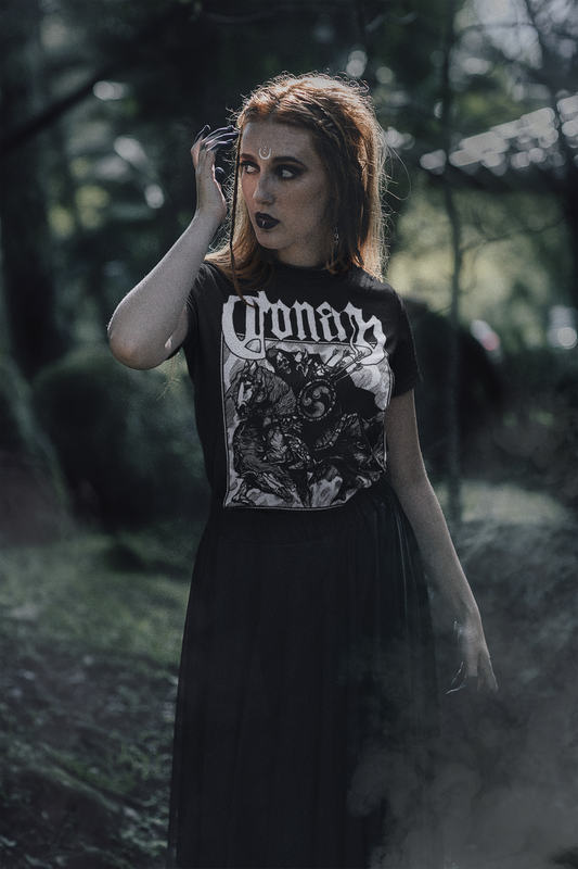 Conan DOOM Metal Band - T shirt