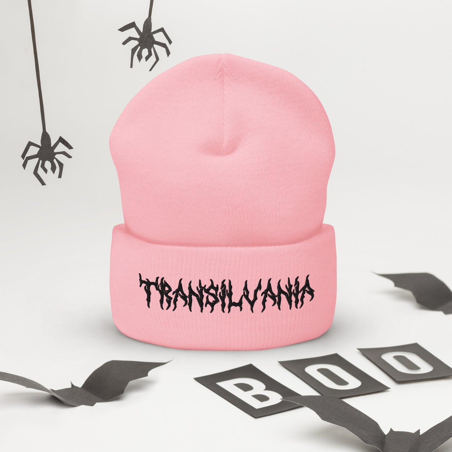 Dark Transylvania Beanie – Cozy Winter Style with Gothic Vibes