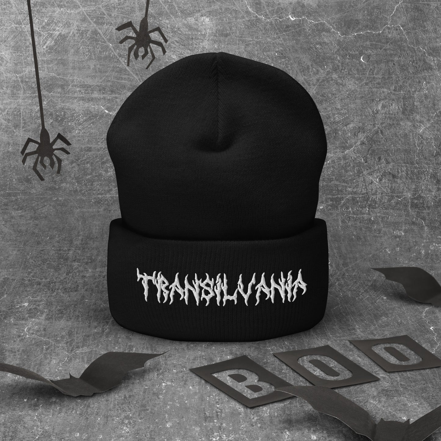 Transylvania Logo Beanie – For Lovers of Darkness and Mystery