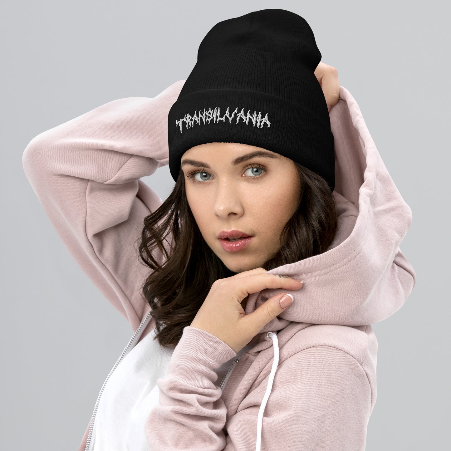 Transylvania Logo Beanie – For Lovers of Darkness and Mystery