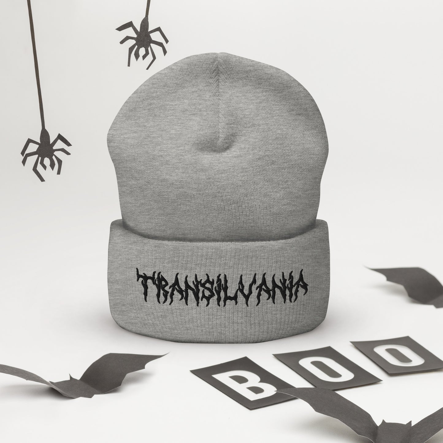 Dark Transylvania Beanie – Cozy Winter Style with Gothic Vibes