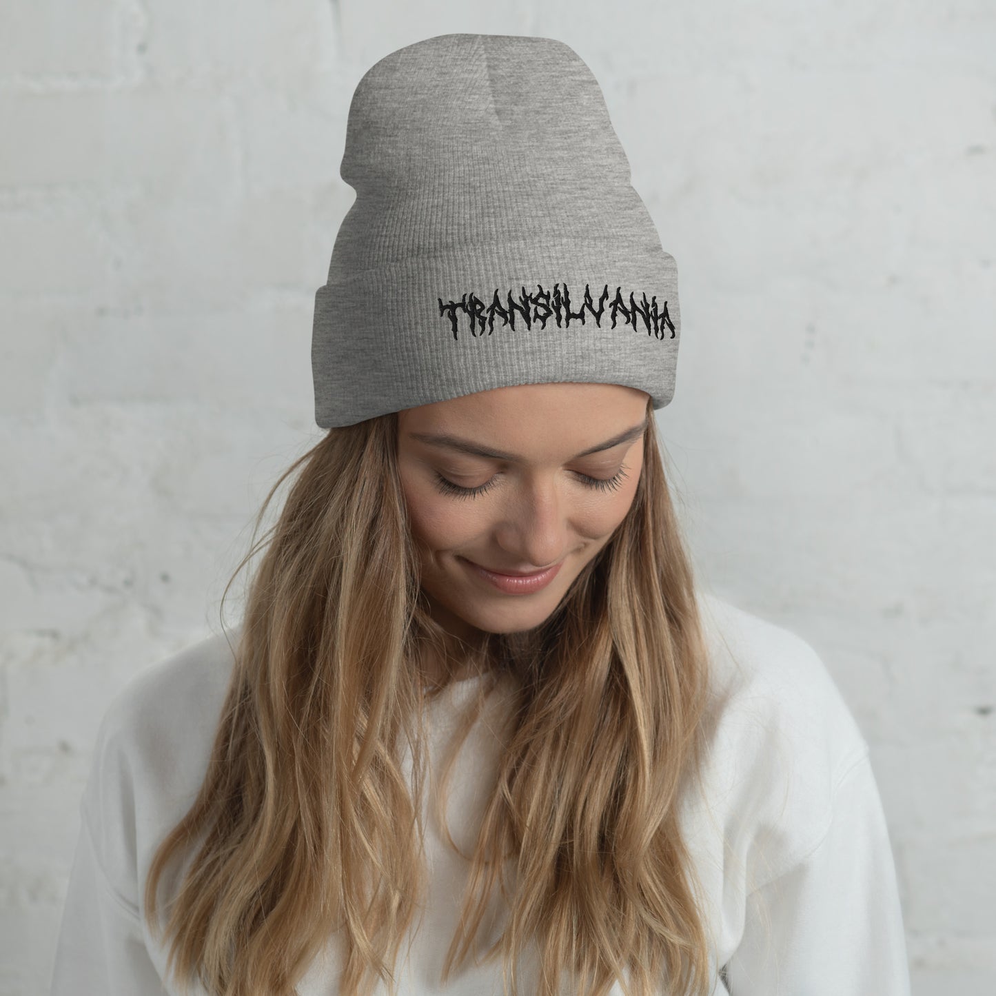 Dark Transylvania Beanie – Cozy Winter Style with Gothic Vibes