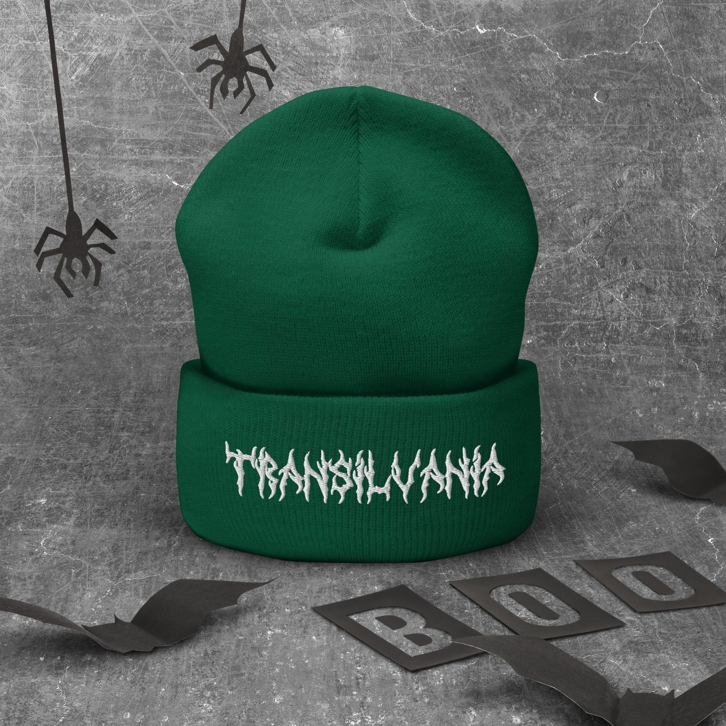 Transylvania Logo Beanie – For Lovers of Darkness and Mystery