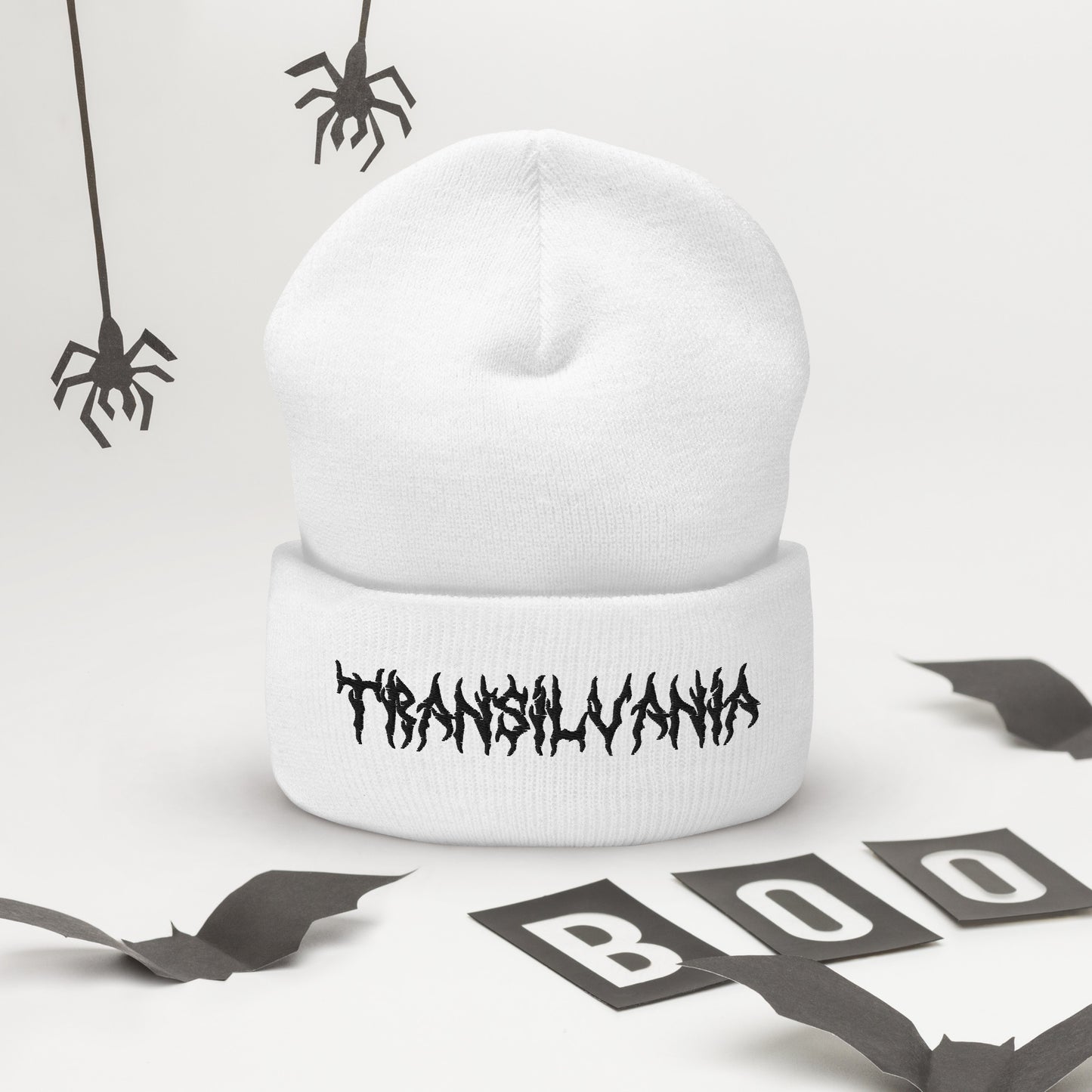 Dark Transylvania Beanie – Cozy Winter Style with Gothic Vibes