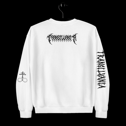 Nun's Wrath White Sweatshirt – Dark Gothic Streetwear