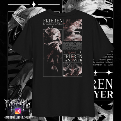 Frieren: Beyond Journey’s End 🖤✨ T-Shirt