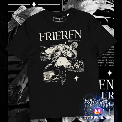 Frieren: Beyond Journey’s End 🖤✨ T-Shirt
