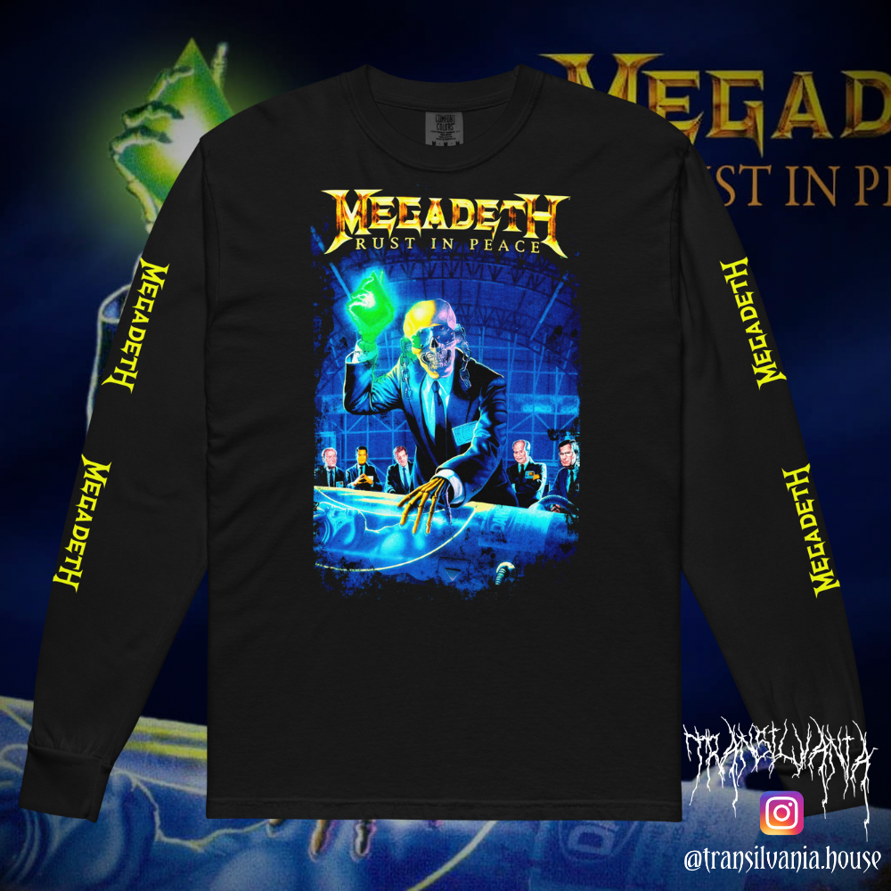 ⚡ MEGADETH – RUST IN PEACE ☢️ | Long Sleeve