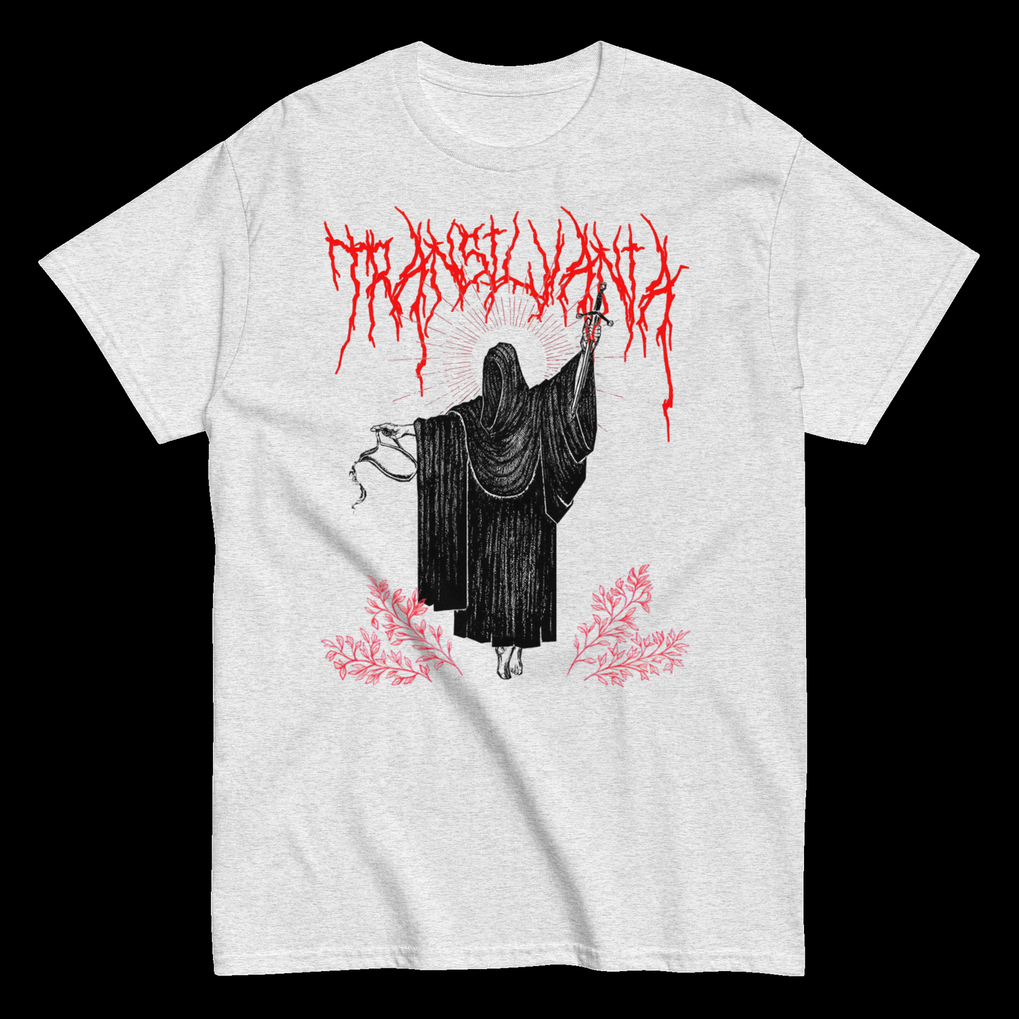 Death Reaper White T-shirt – Metal Inspired Streetwear