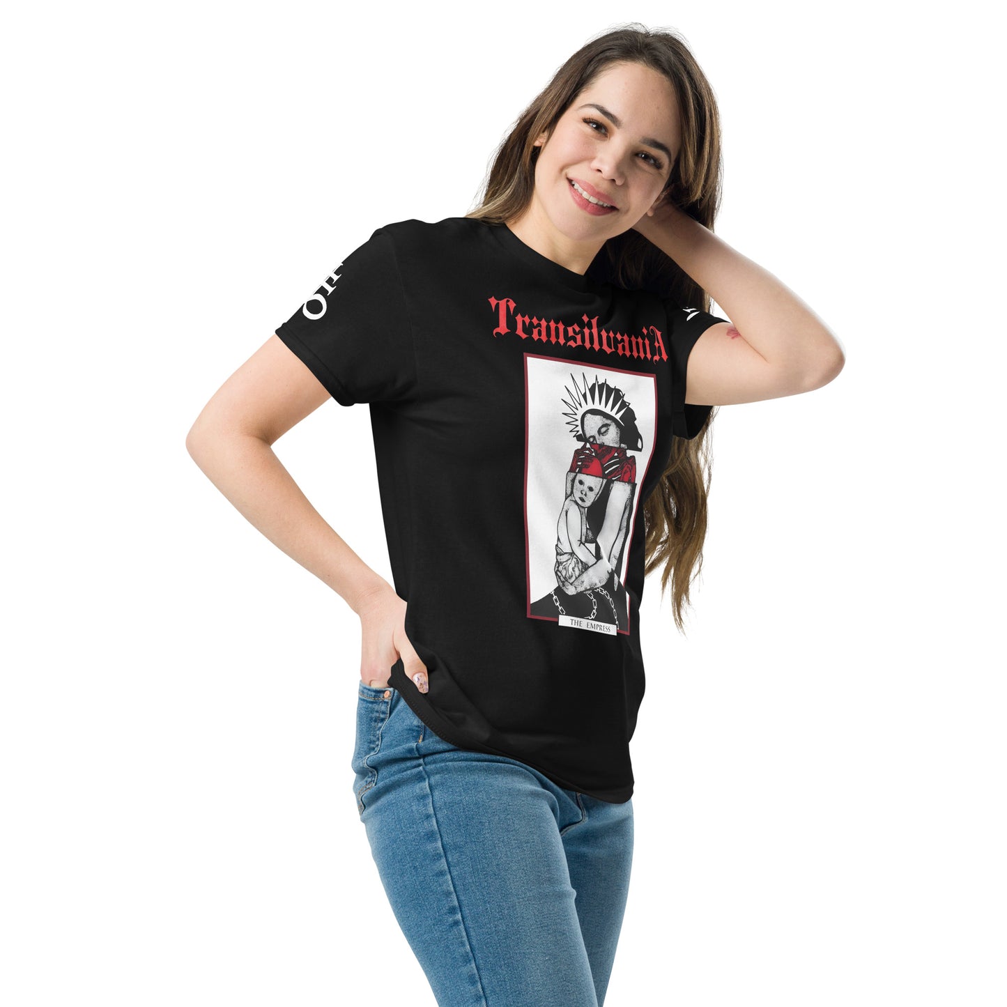 Rebel Priestess T-Shirt – Gothic Streetwear for Bold Souls