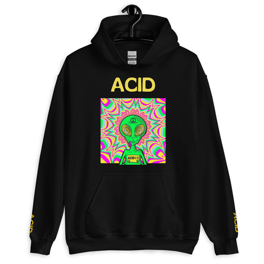 ACID Psychedelic Alien Hoodie – Trippy Streetwear