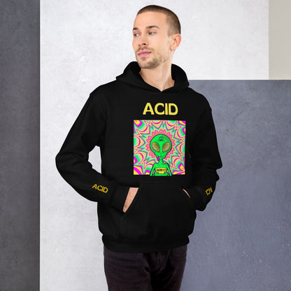 ACID Psychedelic Alien Hoodie – Trippy Streetwear