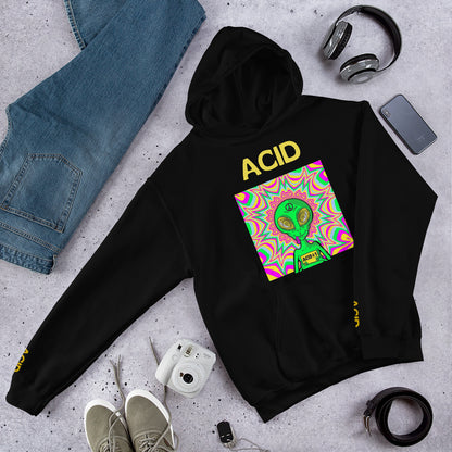 ACID Psychedelic Alien Hoodie – Trippy Streetwear