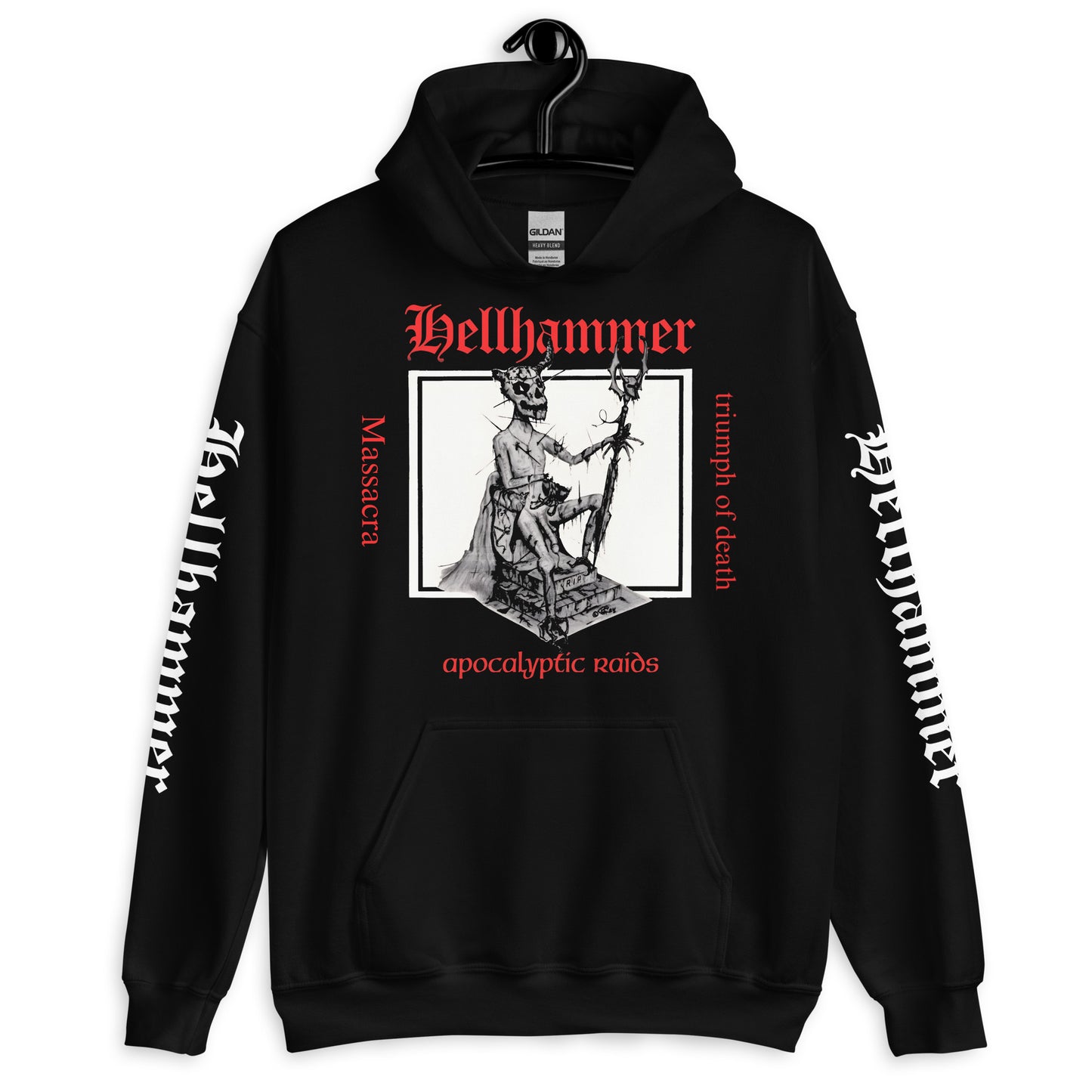 🔥Hellhammer Hoodie: Apocalyptic Raids🔥