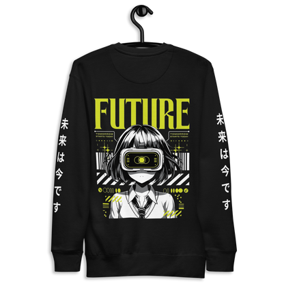 Futuristic Anime Sweatshirt – Limited Edition Cyberpunk Vision