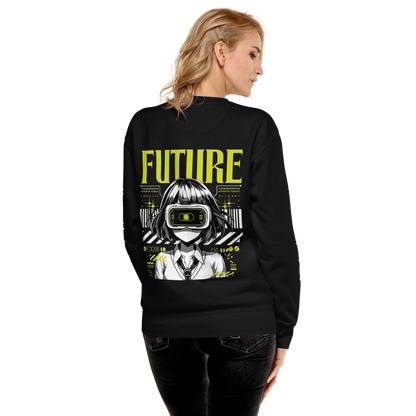 Futuristic Anime Sweatshirt – Limited Edition Cyberpunk Vision