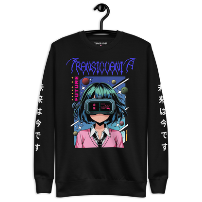 Futuristic Anime Sweatshirt – Limited Edition Cyberpunk Vision